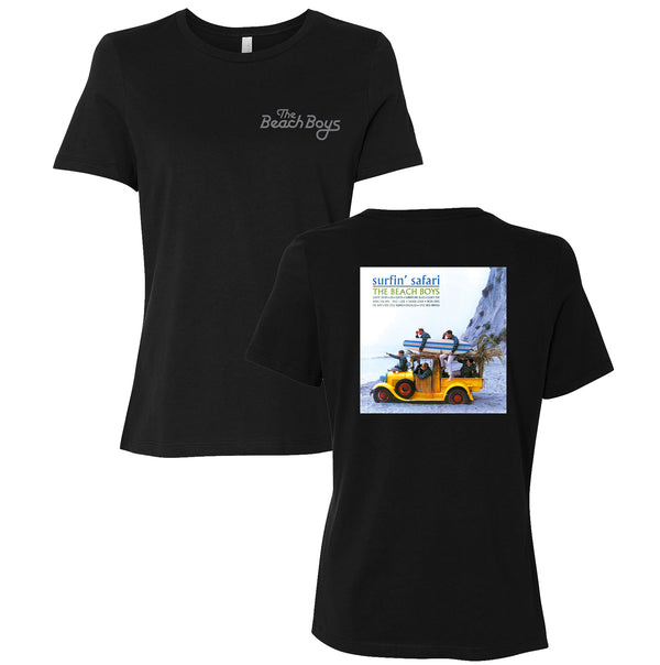 The Beach Boys Surfin' Safari Ladies Crewneck T-Shirt