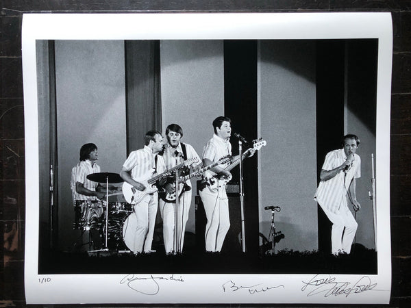 CO-SIGNED LIMITED EDITION PRINT Live at the Hollywood Bowl 1965