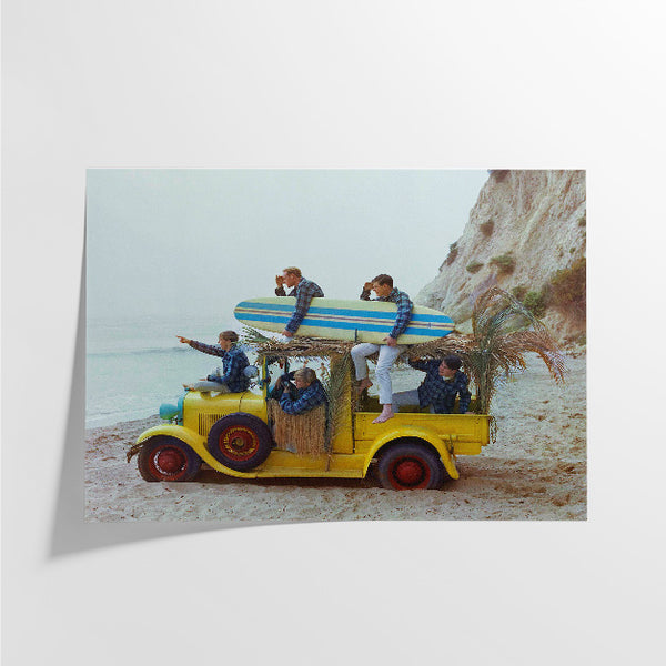 The Beach Boys Surfin' Safari Cover - Limited Release Giclee Print